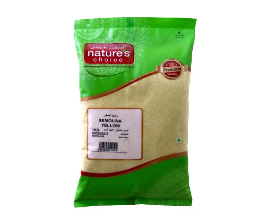 [A19714] Natures Choice Semolina yellow 1kg
