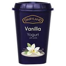 [A19815] Dairyland Vanilla Yoghurt With Pods 450g