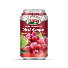 [A20393] Nawon nuoc nho do ep red grape juice drink 330ml