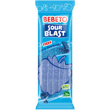 [A20888] Bebeto Sour Blast Fizzy Happy Rasberry 180g