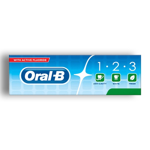 [A21055] Oral-BWith Active Flouride Extra Fresh 100ml