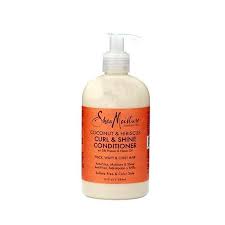 [A21081] Shea Moisture Coconut&haiscus Cirl&Shine Conditioner 384ml