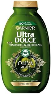 [A21088] Garnier Ultra Dolce Shampoo Leggero Nutriente Oliva Mitca 300ml