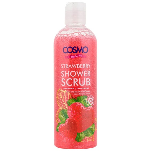 [A21287] Cosmo strawberry shower scrub 1000ml