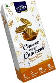 [A21560] Frix Cheese Veggie Crackers Romano Cheddan 160g