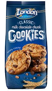 [A21552] London classic milk cocolate chunk cookies 160gr