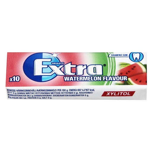 [A21769] Carmen Chewing Gum Watermelon 12g