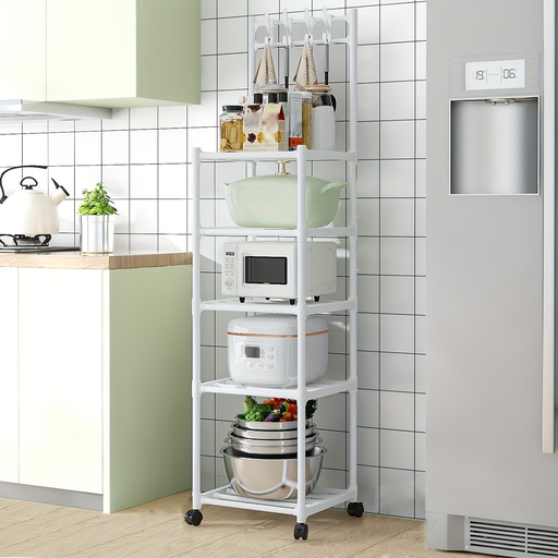 [A21931] Hook Storage Rack Multilayered Storage 4layer No:6620