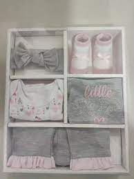 [A22048] Snugly Baby 5piece Layette Set DT-117