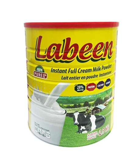 [A22155] Labeen instant full cream milk powder 2.5kg