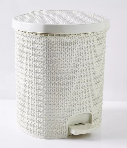 [A22696] Rio knit Design Pedal Dustbin No:3 Code 8140 22ltr