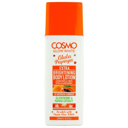 [A22625] Cosmo gluta papaya extra brightening body lotion 500ml