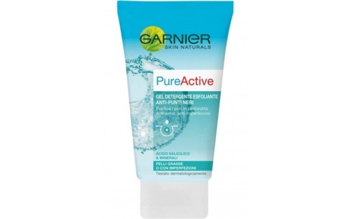 [A22796] Garnier Skin Active Pure Active Pelli Grasse O con Imperfezion 150ml
