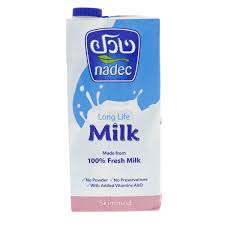 [A22800] Nadec Milk Skimmed 1ltr