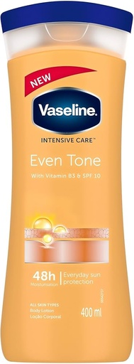 [A23143] Vaseline Health Even Tone Body Lotion 400ml