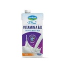 Brookside plus vitamin A&D fortified whole milk 1liter
