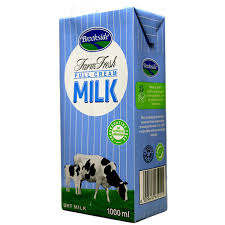 [A23176] Brookside full cream milk 1liter