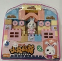 Castle rabboy diy puzzle blocks kids No-999-11