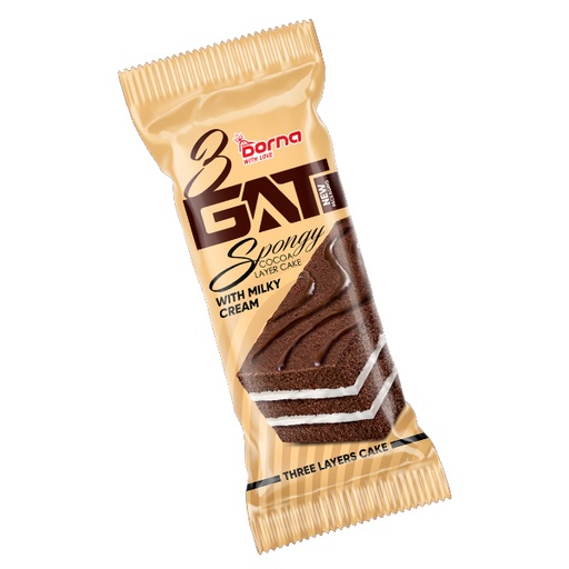 [A23427] Dorna 3gat Spongy COcoa Whole Milk Cream 50g