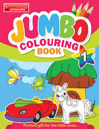 [A23470] Jumbo Colouring Book L182