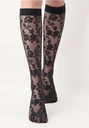 Allawi Group High Knees Sheer Socks 30den No.1682-01