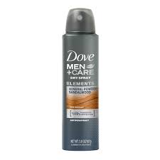 [A23601] Dove Men Care Elements Mineral Powder Sandalwood 250ml