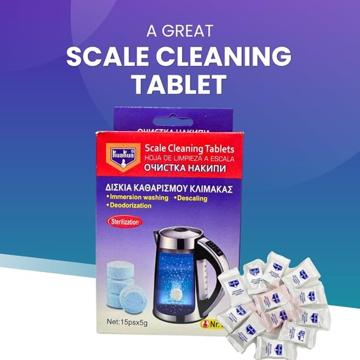 [A23721] Scale cleaning tablets 5g No-Z-511