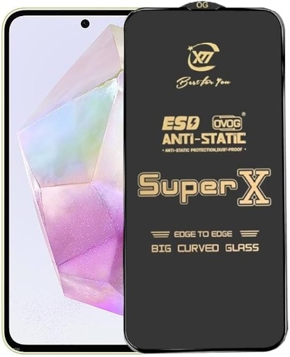 [A23940] Super x Milake glass Film AIR removing Anti-Dust Anti-static for Sam A35/A55