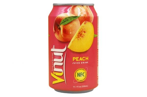 [A24183] Vinut Peach Juice Drink 330ml