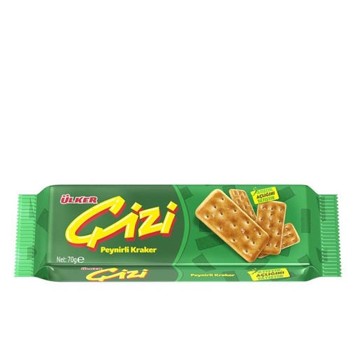 [A24678] Ulker Giza Cheese Crackers 70g