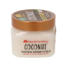 [A24701] Fruit Of The Wokali Coconut Sherbet Scrub 600g
