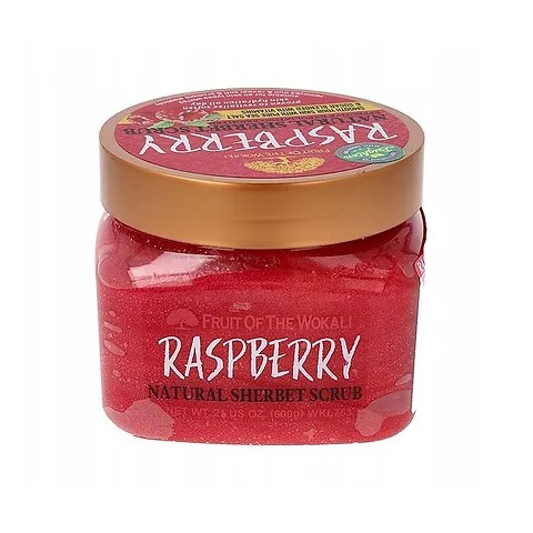 [A24703] Fruit Of The Wokali Rasperry Sherbet Scrub 600g