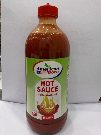 [A24807] American More Hot Sauce 473ml