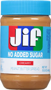 [A24871] Jif No Added Sugar Creamy Peanut Butter Spread 440g