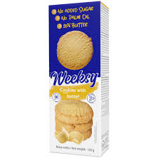[A24915] Weeksy Cookies With Butter 120g