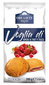 [A24933] Ore Liete Perugia Voglia Di Ripieni Al Frutti Rossi 200g