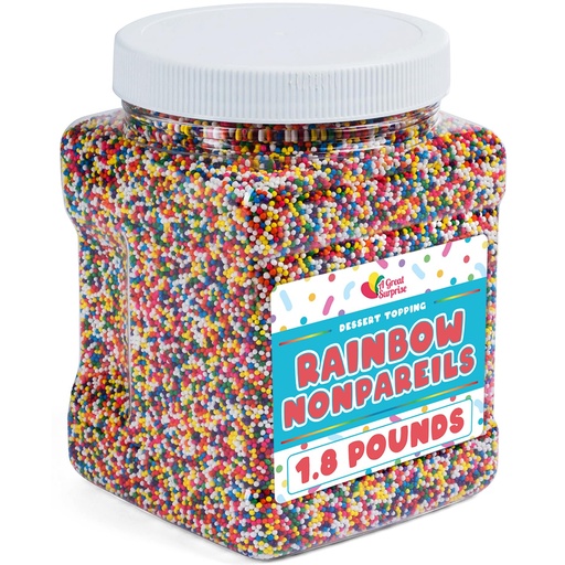 [A24942] Deliket Ranbow Nonpariels to Decorate 120g