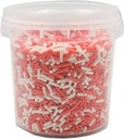 Deliket White&Pink Nonpariels To Decorate 120g