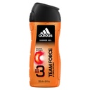 Adidas Team Force Shower 3in1 Body Hair Face 250ml