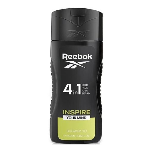 [A25022] Reebok 4in1 body face hair beard shower gel 400ml