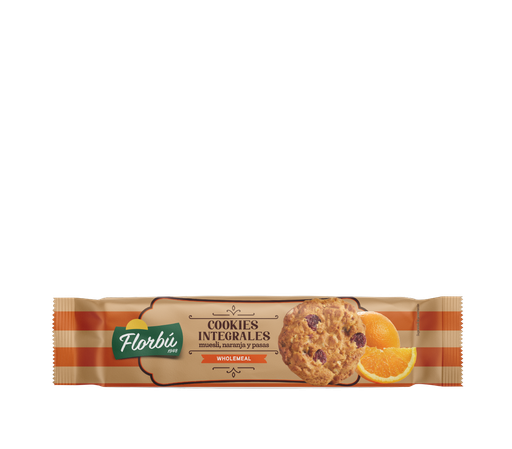 [A25030] Florbu Natural Cookies Integrales Wholemeal Cookies 120g