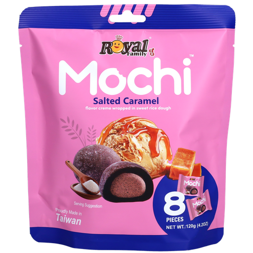 [A25089] Royal family mochi salted caramel 120g