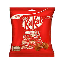 [A25096] Kitkat miniatures milk chocolate 110g