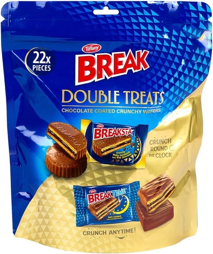 [A25112] Tiffany break double treats chocolate 286g