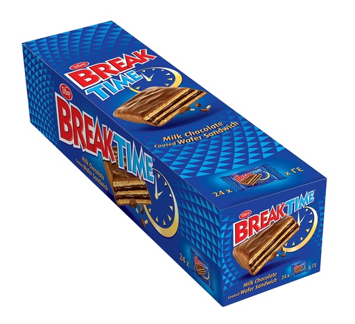 [A25117] Tiffany breaktime wafer sanwich coated with milk chocolate 13g