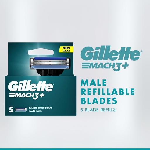 [A25162] Gillette Mach3+ 5Classic Close