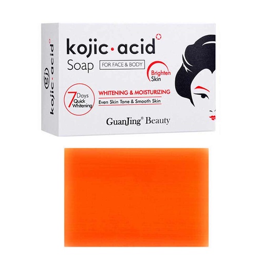 [A25301] Guanjing Kojic acid Soap for face and body -120g