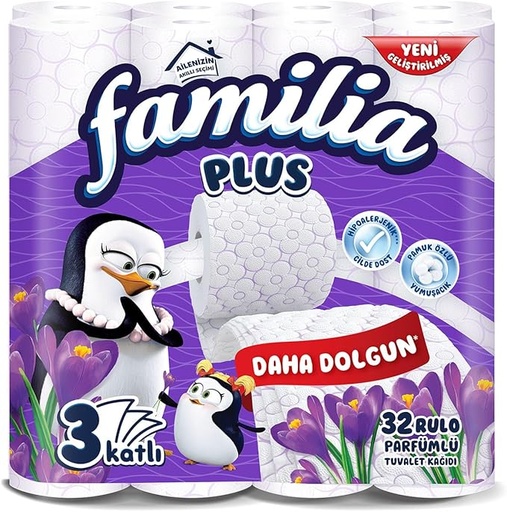 [A25363] Familia Plus Parfümlü Tuvalet Kağıdı 32'li