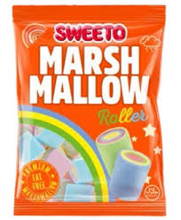 [A25386] SWEETO MARSHMALLOWS ROLLER 140G