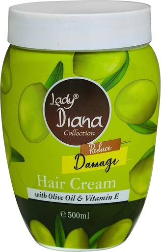 [A25430] Lady Diana Reduce Damage Hair Cream 500ml